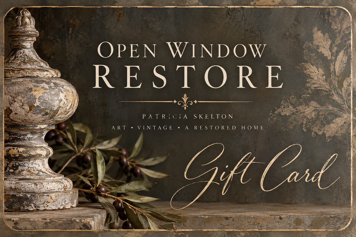 The Gift of Something Beautiful | Open Window Restore Gift Card