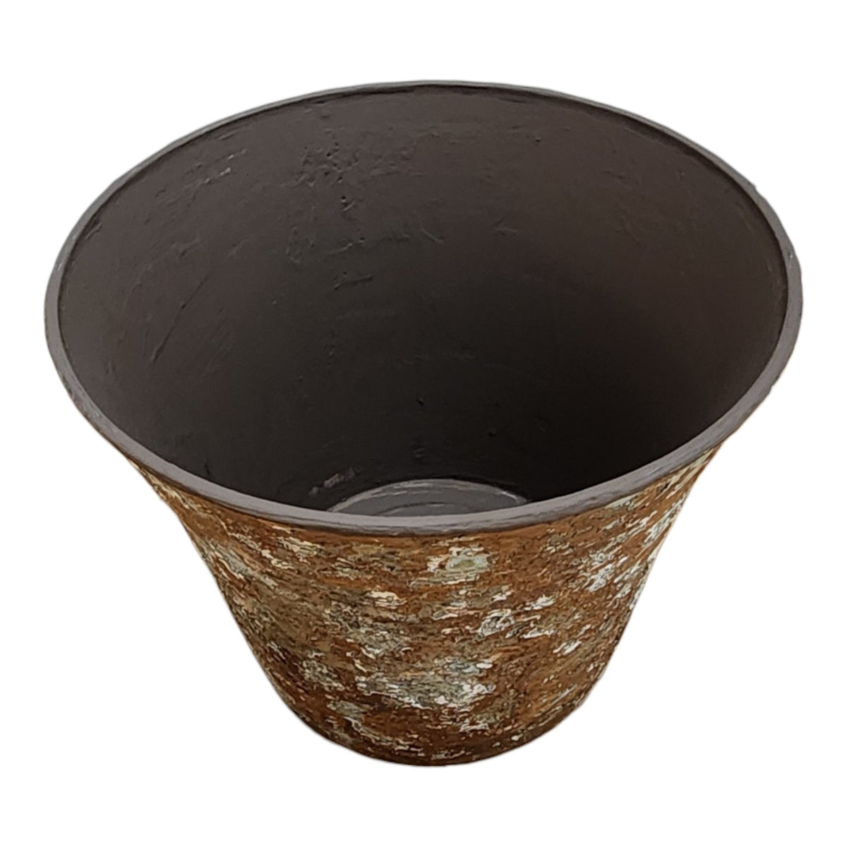 Interior view of resin planter