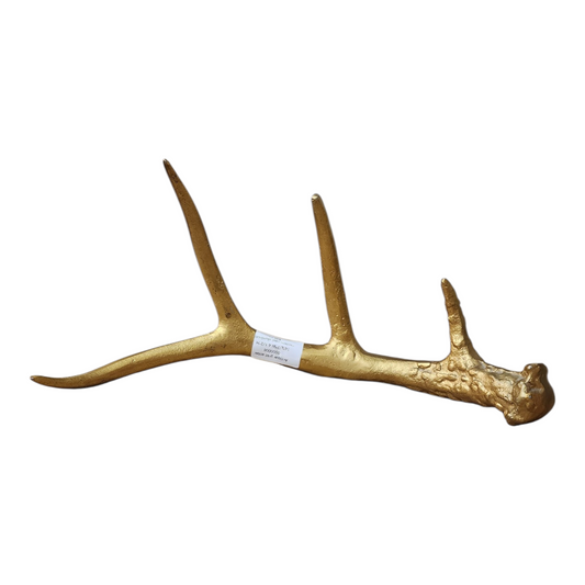 Antiqued gold Antler