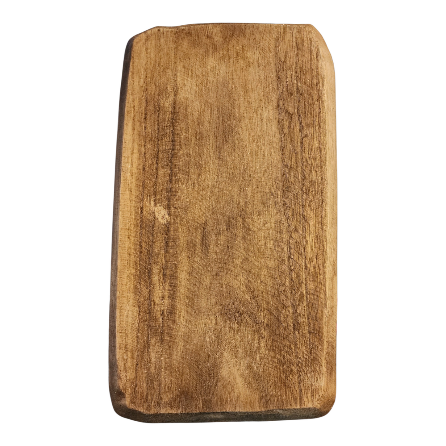 Handpainted Wooden Dough Bowl | Aged Copper & Moss Patina Finish | One-of-a-Kind Decorative Tray