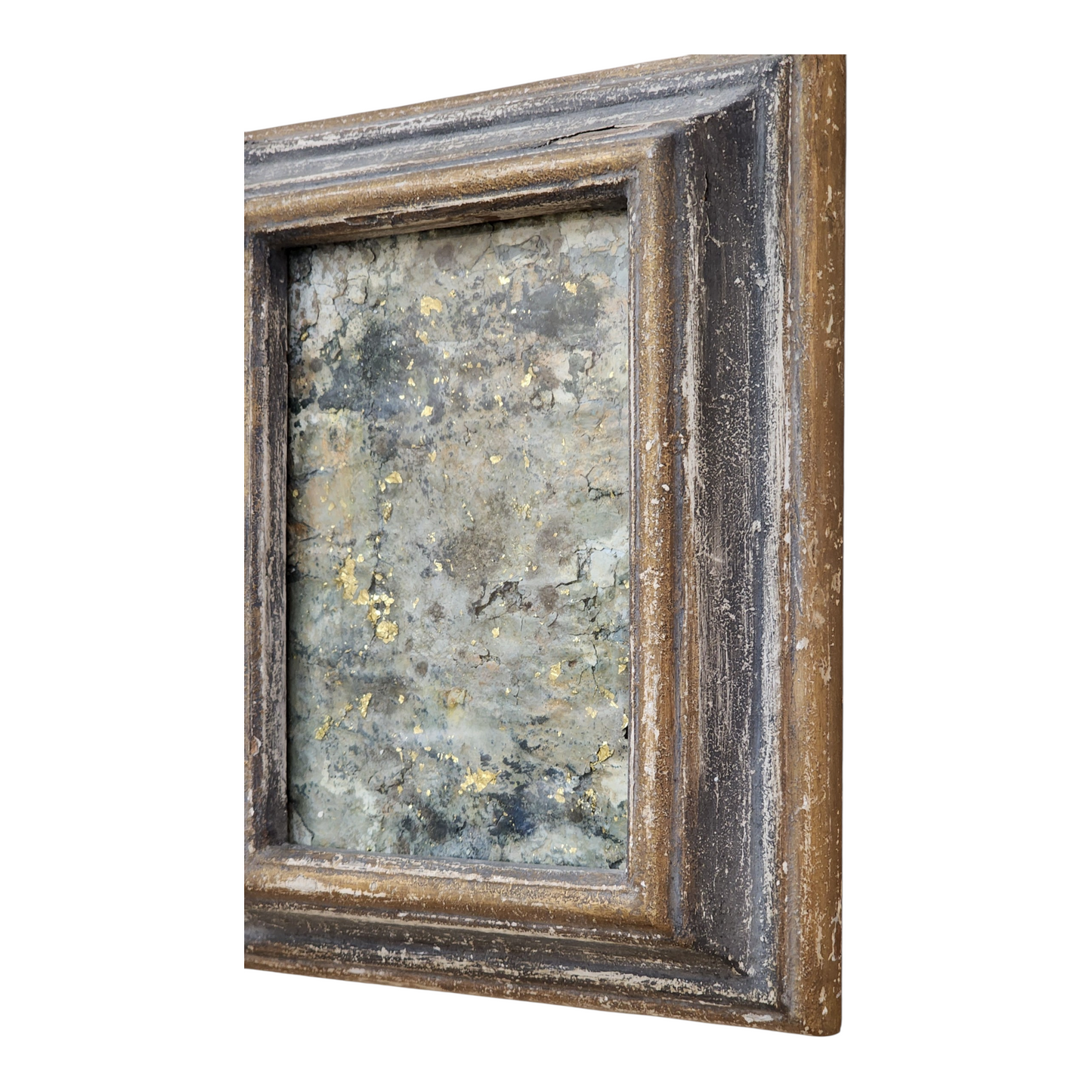 Framed Patina Study No. I | Hand-Painted Oak Frame | 10 x 8”
