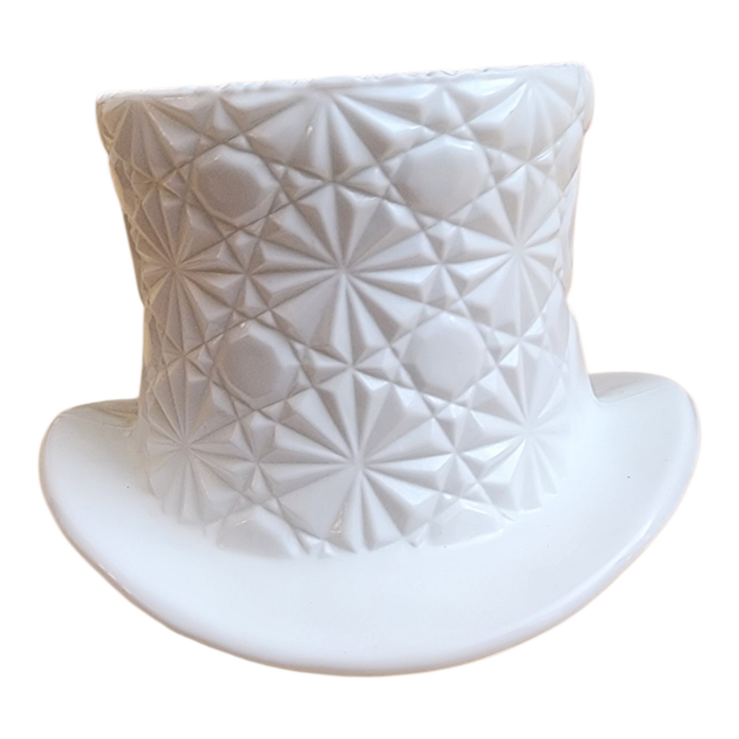 Fenton Milk Glass Top Hat Vases (Set of 5) | Daisy & Button Pattern | Vintage Collected Glass